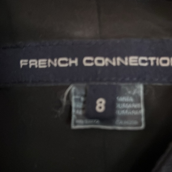 French Connection Gold and Blue Blazer with Structured Fit - Picture 5 of 6